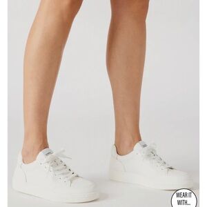 Steve Madden - ENGAGE WHITE LEATHER sneakers